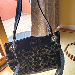Coach black purse